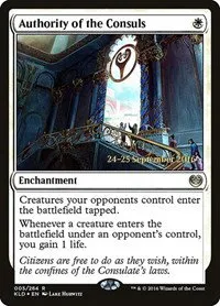 Authority of the Consuls - Kld