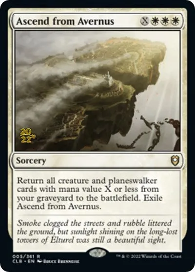 Ascend from Avernus - Foil Ascend From Avernus