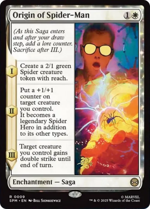 Origin of Spider-Man - Foil Origin Of Spider Man