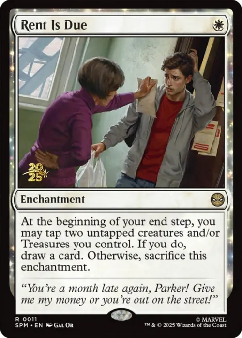 Rent Is Due - Foil Rent Is Due