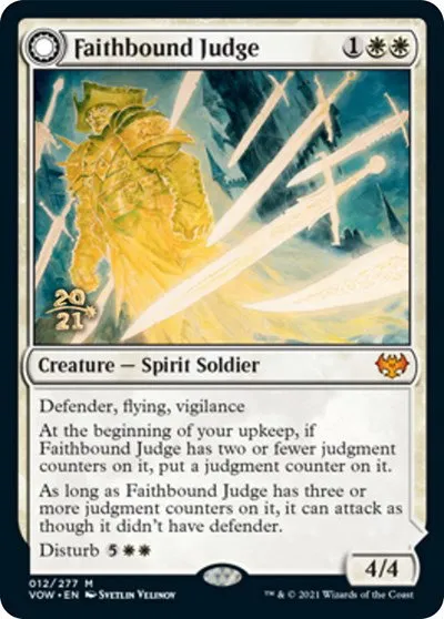 Faithbound Judge - Foil Faithbound Judge