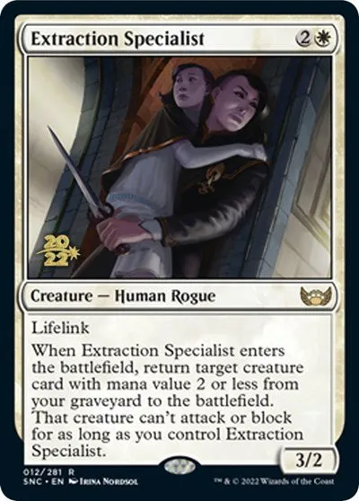 Extraction Specialist - Foil Extraction Specialist