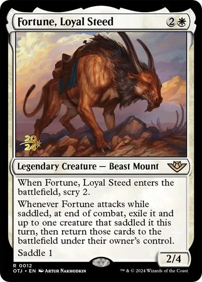 Fortune, Loyal Steed - Foil Fortune Loyal Steed
