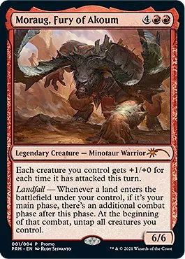 Moraug, Fury of Akoum - Foil Moraug Fury Of Akoum