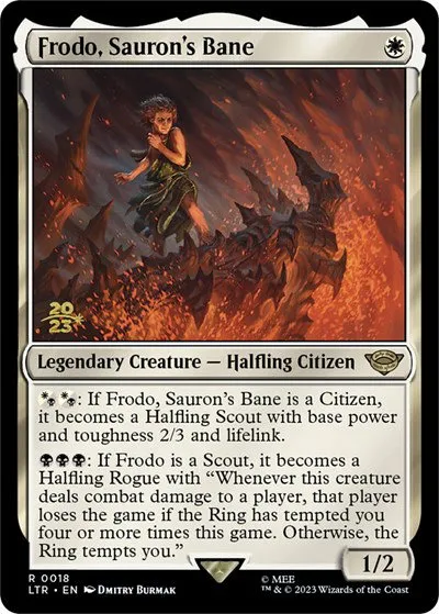 Frodo, Sauron's Bane - Foil Frodo Sauron S Bane
