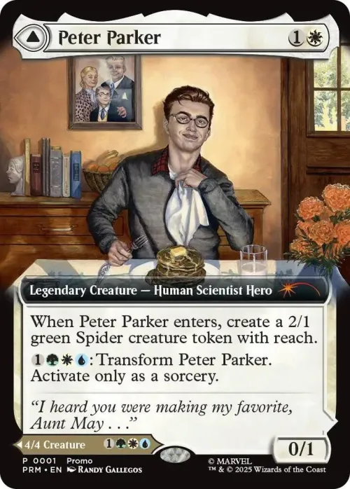 Peter Parker - Extended Art Peter Parker