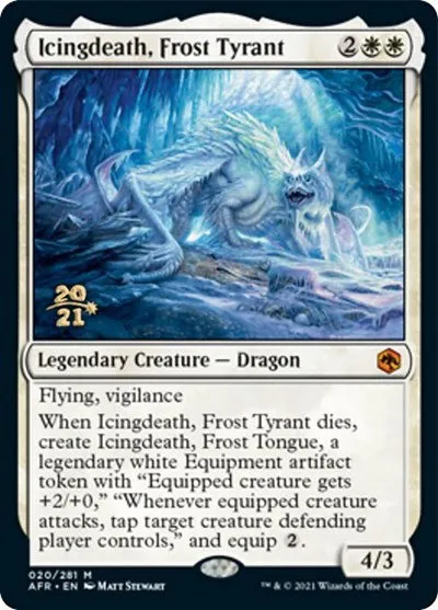 Icingdeath, Frost Tyrant - Foil Icingdeath Frost Tyrant
