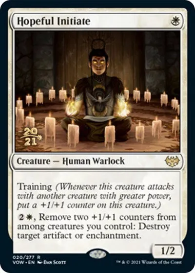 Hopeful Initiate - Foil Hopeful Initiate