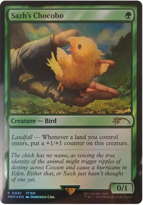 Sazh's Chocobo - Foil Sazh S Chocobo