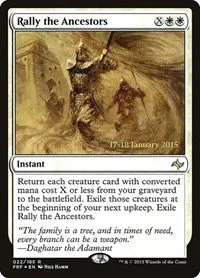 Rally the Ancestors - Foil Rally The Ancestors