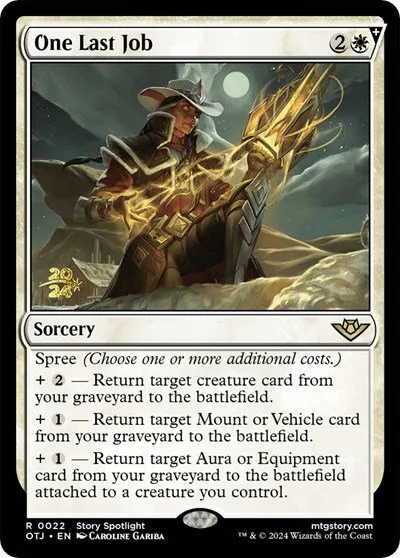One Last Job - Foil One Last Job