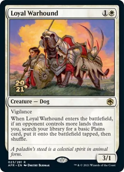 Loyal Warhound - Foil Loyal Warhound