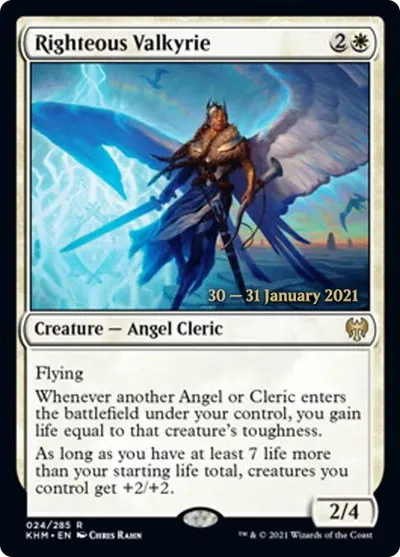 Righteous Valkyrie - Foil Righteous Valkyrie