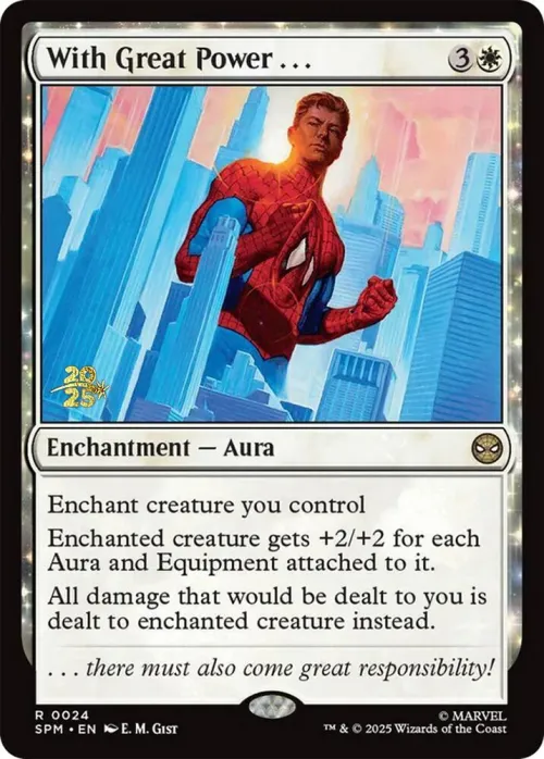 With Great Power . . . - Foil With Great Power