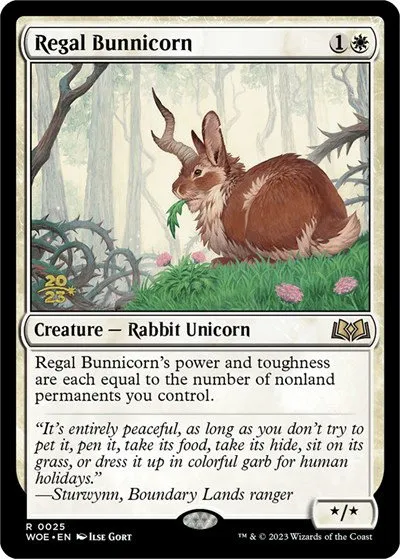Regal Bunnicorn - Foil Regal Bunnicorn