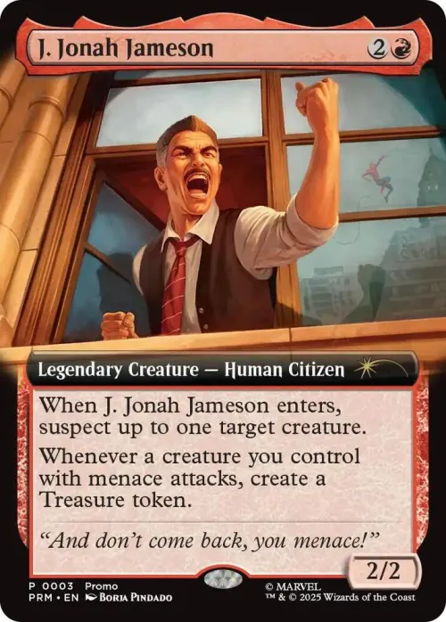 J. Jonah Jameson - Extended Art J Jonah Jameson