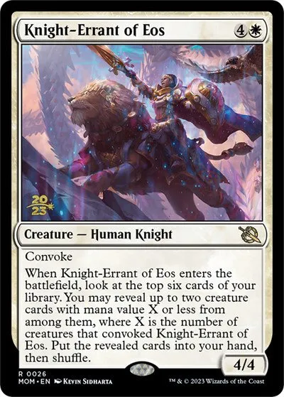 Knight-Errant of Eos - Foil Knight Errant Of Eos