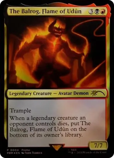 The Balrog, Flame of Udun - Foil The Balrog Flame Of Udun