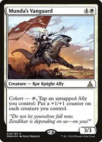 Munda's Vanguard - Foil Munda S Vanguard