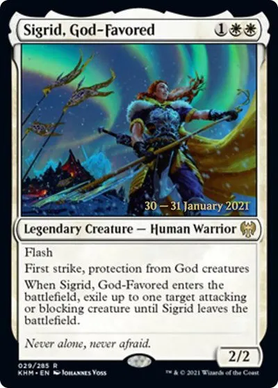 Sigrid, God-Favored - Foil Sigrid God Favored