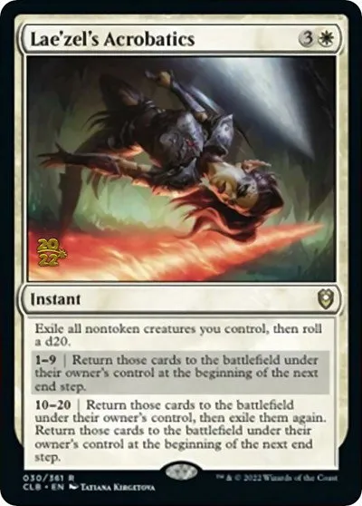 Lae'zel's Acrobatics - Foil Lae Zel S Acrobatics