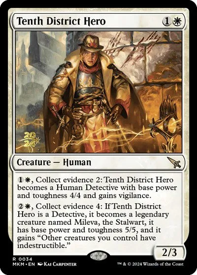 Tenth District Hero - Foil Tenth District Hero