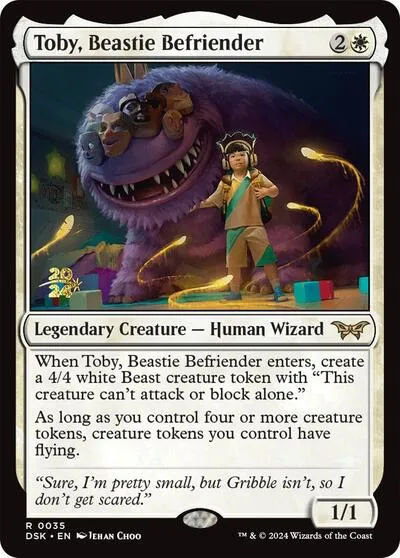 Toby, Beastie Befriender - Foil Toby Beastie Befriender