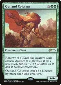 Outland Colossus - Foil Outland Colossus