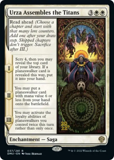 Urza Assembles the Titans - Foil Urza Assembles The Titans
