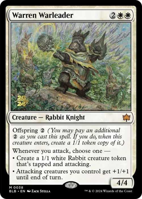 Warren Warleader - Foil Warren Warleader