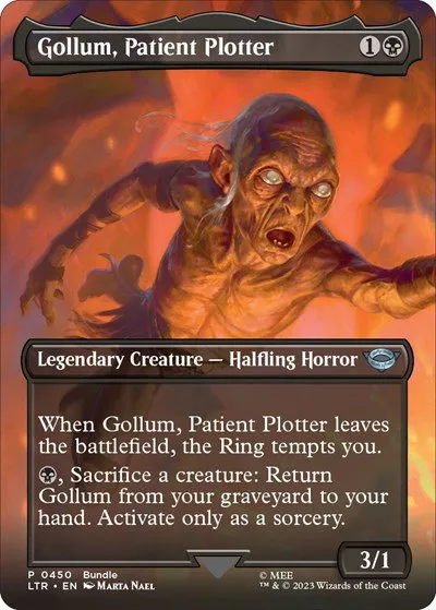 Gollum, Patient Plotter - Borderless Ltr Bundle Foil