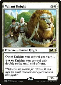 Valiant Knight - Foil Valiant Knight