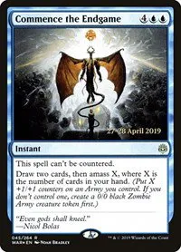 Commence the Endgame - Foil Commence The Endgame