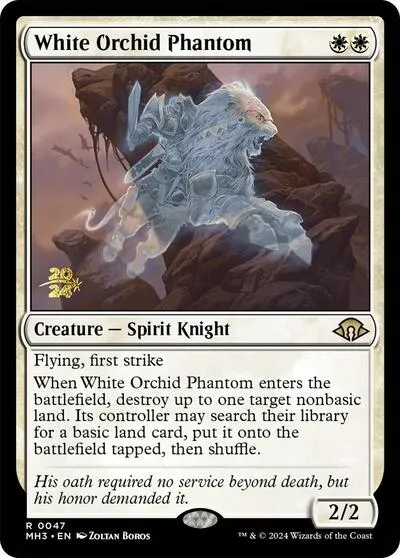 White Orchid Phantom - Foil White Orchid Phantom