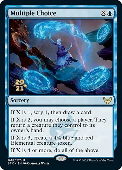 Multiple Choice - Foil Multiple Choice