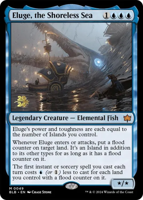 Eluge, the Shoreless Sea - Foil Eluge The Shoreless Sea