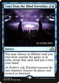 Coax from the Blind Eternities - Foil Coax From The Blind Etern