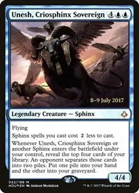 Unesh, Criosphinx Sovereign - Foil Unesh Criosphinx Sovereig