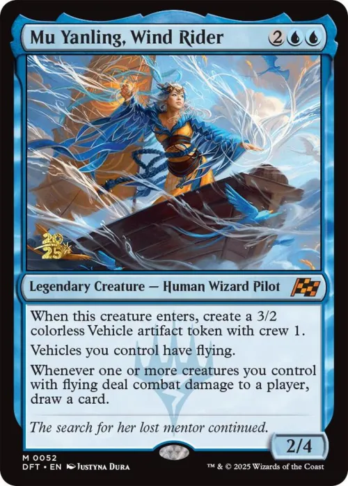 Mu Yanling, Wind Rider - Foil Mu Yanling Wind Rider