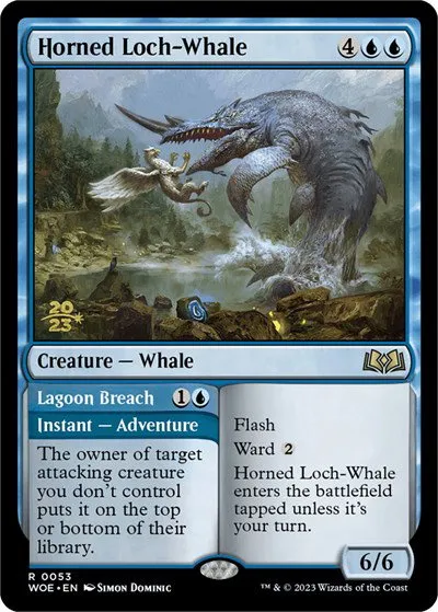 Horned Loch-Whale - Foil Horned Loch Whale