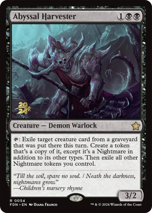 Abyssal Harvester - Foil Abyssal Harvester