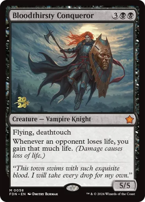Bloodthirsty Conqueror - Foil Bloodthirsty Conqueror