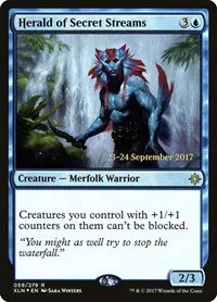 Herald of Secret Streams - Foil Herald Of Secret Streams