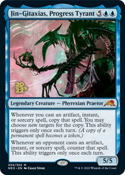 Jin-Gitaxias, Progress Tyrant - Foil Jin Gitaxias Progress Tyr