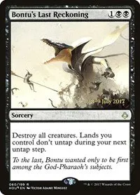 Bontu's Last Reckoning - Foil Bontu S Last Reckoning