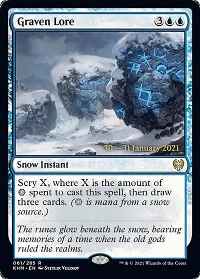 Graven Lore - Foil Graven Lore