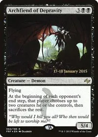 Archfiend of Depravity - Foil Archfiend Of Depravity