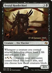 Brutal Hordechief - Foil Brutal Hordechief