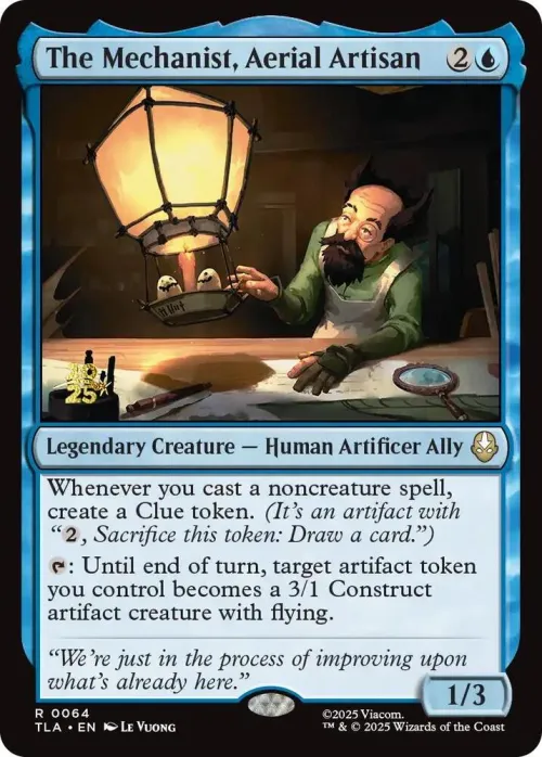 The Mechanist, Aerial Artisan - Foil The Mechanist Aerial Arti