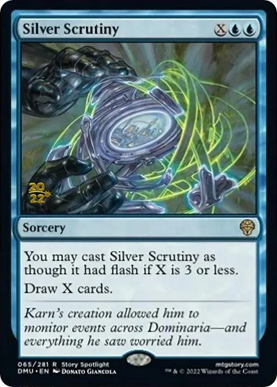 Silver Scrutiny - Foil Silver Scrutiny